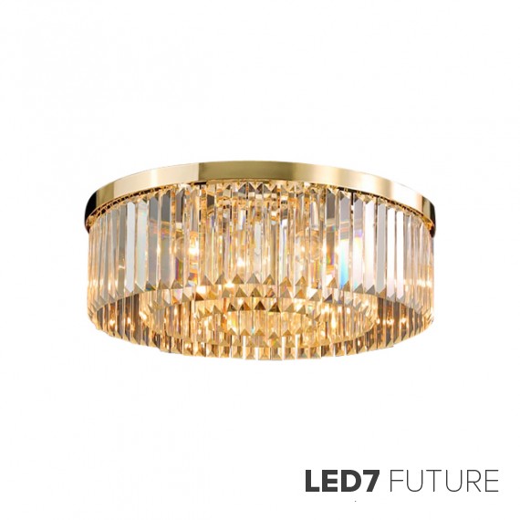 Loft Industry Modern - Top Odeon Shine Gold Chandelier